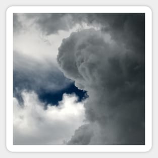 Gloomy Clouds Sticker